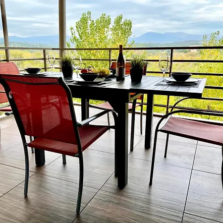 Superbe Appartement, Piscine, Vue Mer Et Montagnes * 昂蒂布