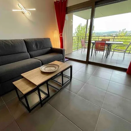 Superbe Appartement, Piscine, Vue Mer Et Montagnes 公寓