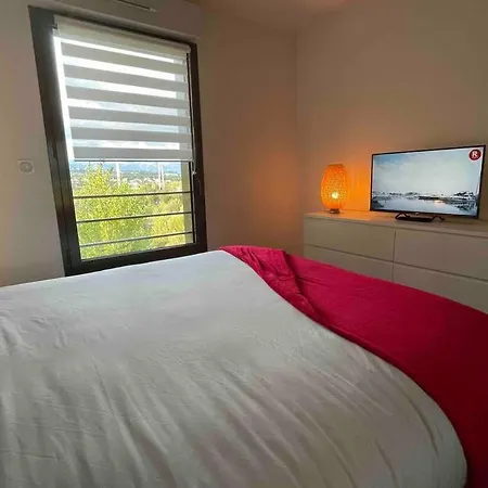 Superbe Appartement, Piscine, Vue Mer Et Montagnes * 昂蒂布
