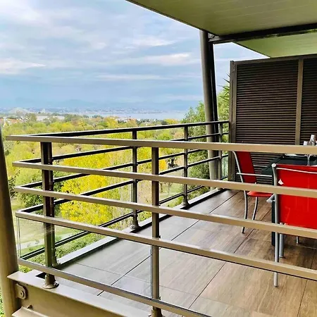 公寓 Superbe Appartement, Piscine, Vue Mer Et Montagnes *