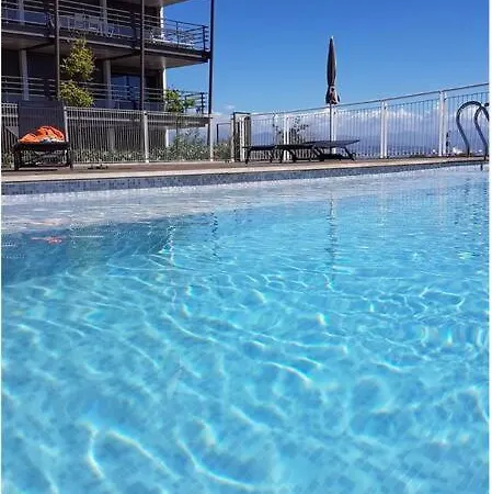 公寓 Superbe Appartement, Piscine, Vue Mer Et Montagnes
