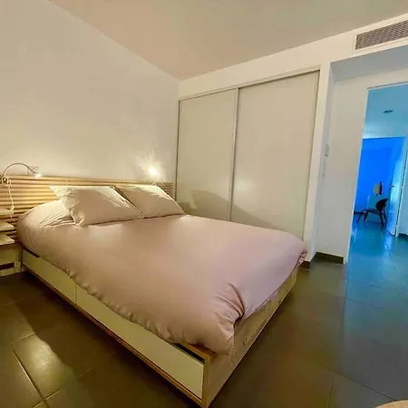 Superbe Appartement, Piscine, Vue Mer Et Montagnes * 昂蒂布